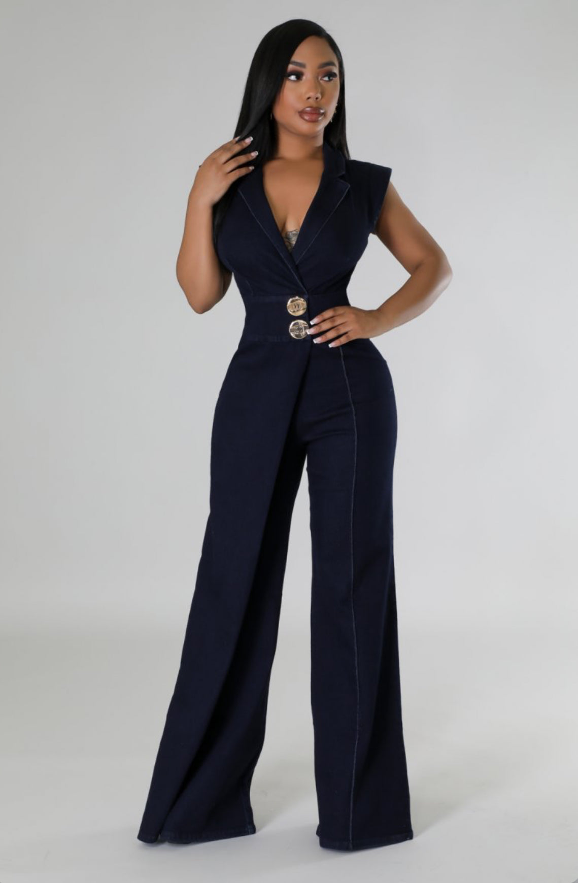 Mind Your Business Jumpsuit