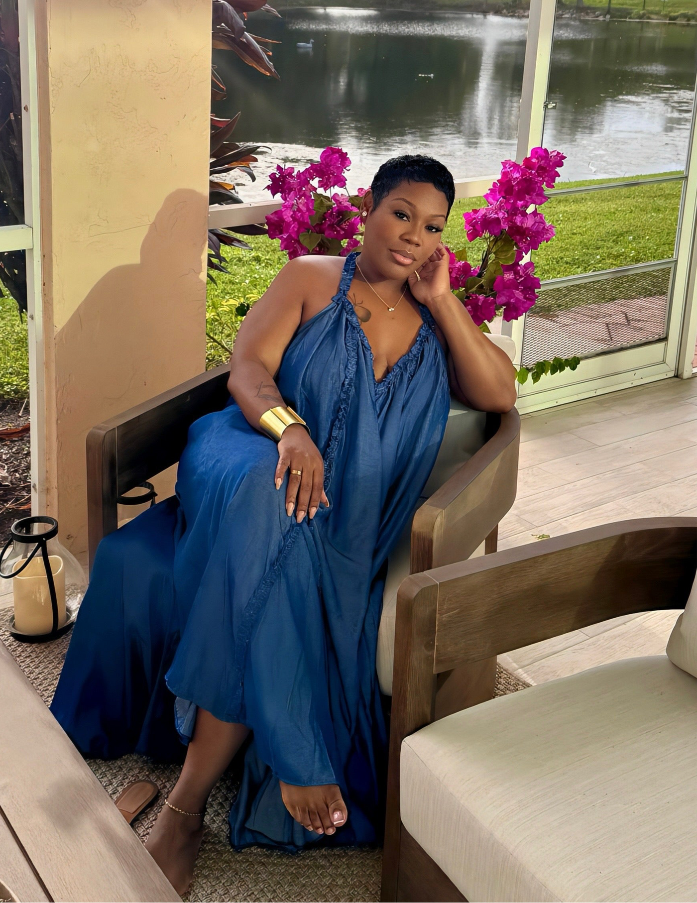 Island Moment Midi Dress