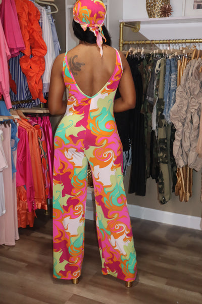 It Girl multi-colored Jumpsuit