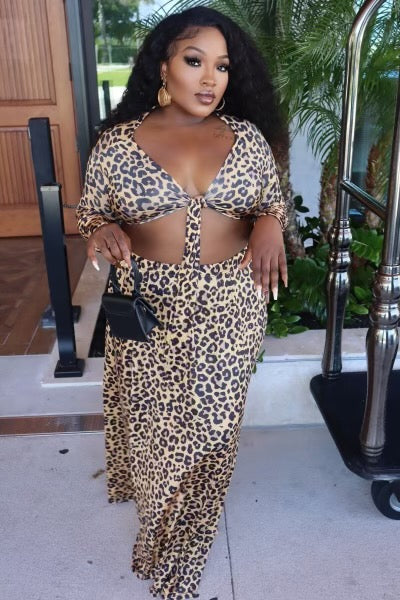 The Bali 2pc Cheetah Print